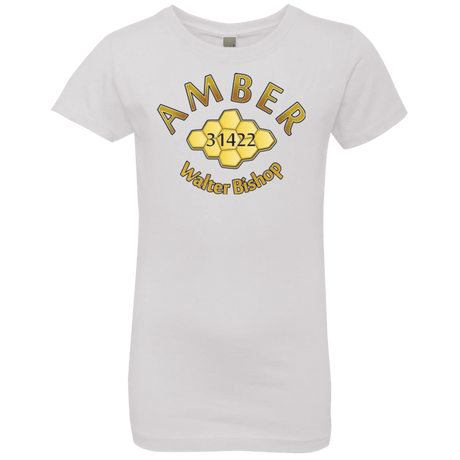 T-Shirts White / YXS Amber Girls Premium T-Shirt
