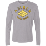 T-Shirts Heather Grey / Small Amber Men's Premium Long Sleeve