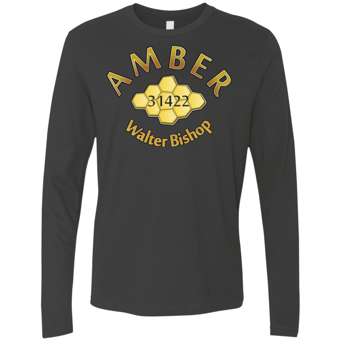 T-Shirts Heavy Metal / Small Amber Men's Premium Long Sleeve