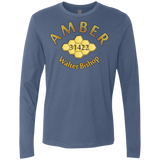 T-Shirts Indigo / Small Amber Men's Premium Long Sleeve