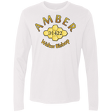 T-Shirts White / Small Amber Men's Premium Long Sleeve