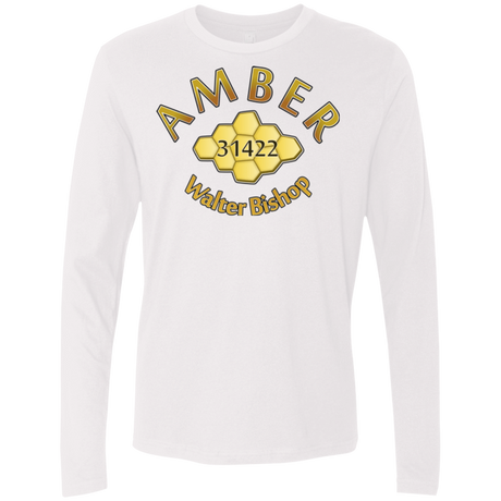 T-Shirts White / Small Amber Men's Premium Long Sleeve