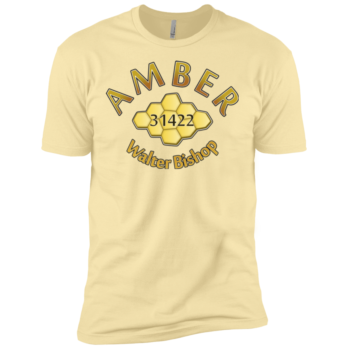 T-Shirts Banana Cream / X-Small Amber Men's Premium T-Shirt