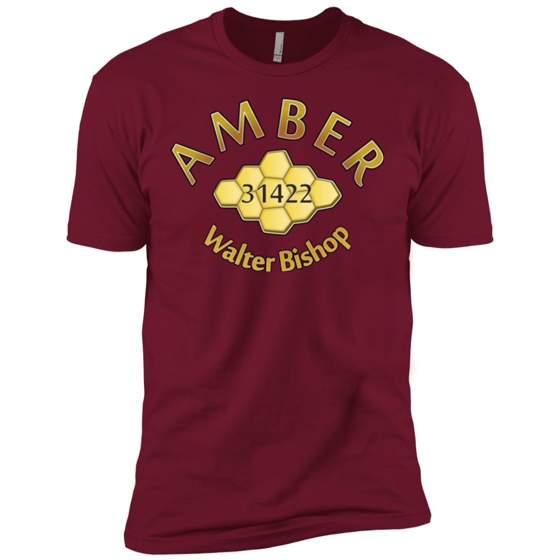 T-Shirts Cardinal / X-Small Amber Men's Premium T-Shirt