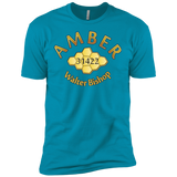 T-Shirts Turquoise / X-Small Amber Men's Premium T-Shirt