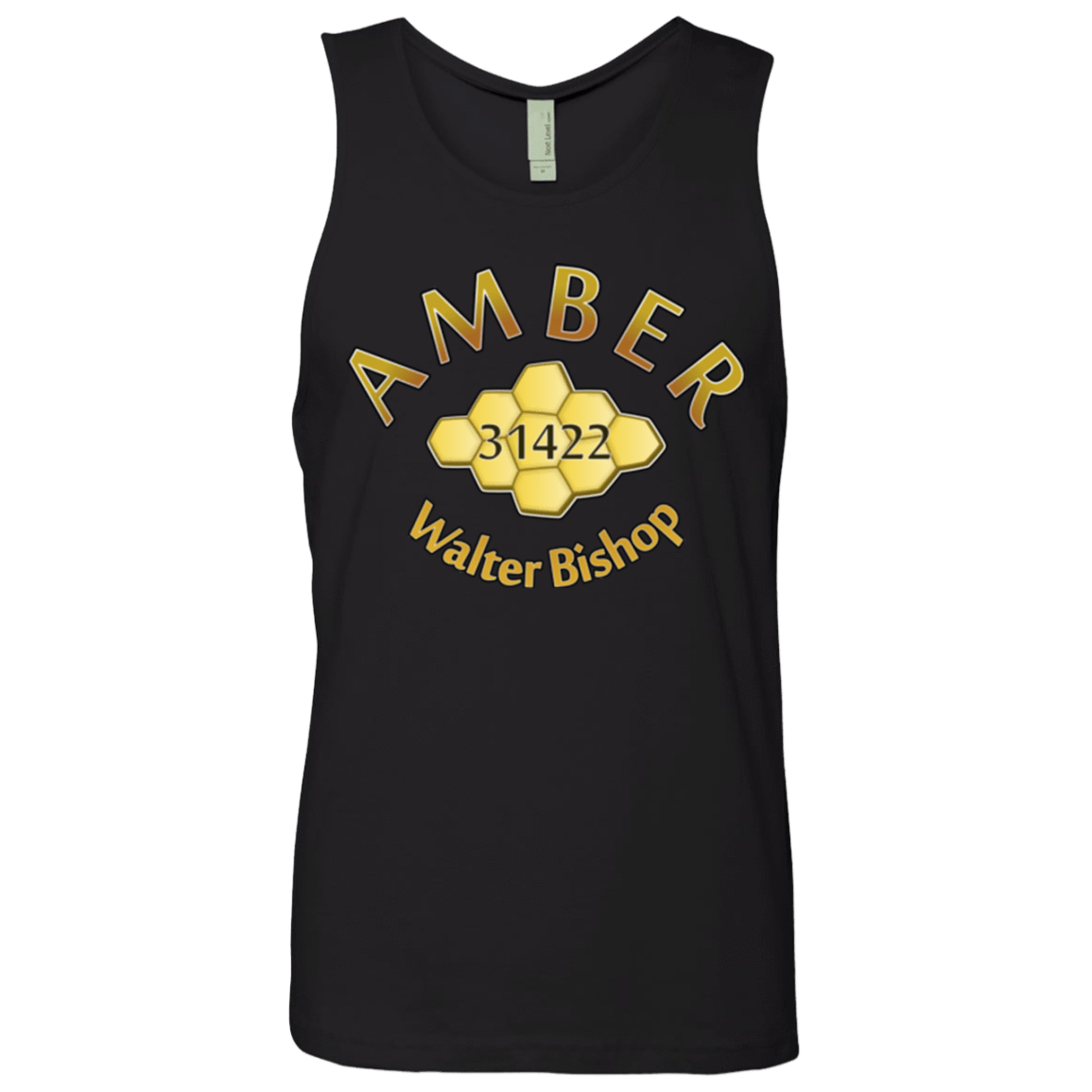 T-Shirts Black / Small Amber Men's Premium Tank Top