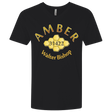 T-Shirts Black / X-Small Amber Men's Premium V-Neck