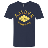 T-Shirts Midnight Navy / X-Small Amber Men's Premium V-Neck