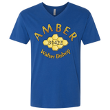 T-Shirts Royal / X-Small Amber Men's Premium V-Neck