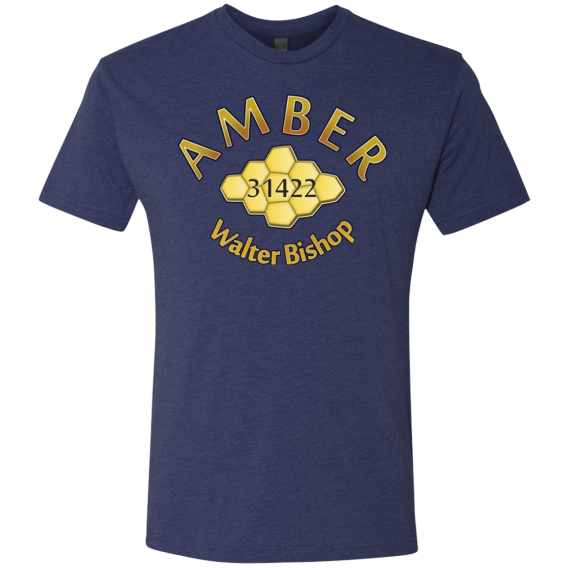 T-Shirts Vintage Navy / Small Amber Men's Triblend T-Shirt