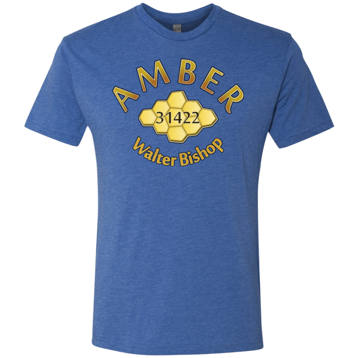 T-Shirts Vintage Royal / Small Amber Men's Triblend T-Shirt