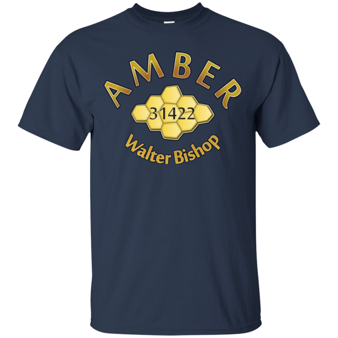T-Shirts Navy / Small Amber T-Shirt