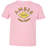 T-Shirts Pink / 2T Amber Toddler Premium T-Shirt