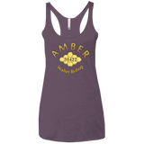 T-Shirts Vintage Purple / X-Small Amber Women's Triblend Racerback Tank