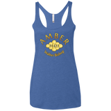 T-Shirts Vintage Royal / X-Small Amber Women's Triblend Racerback Tank