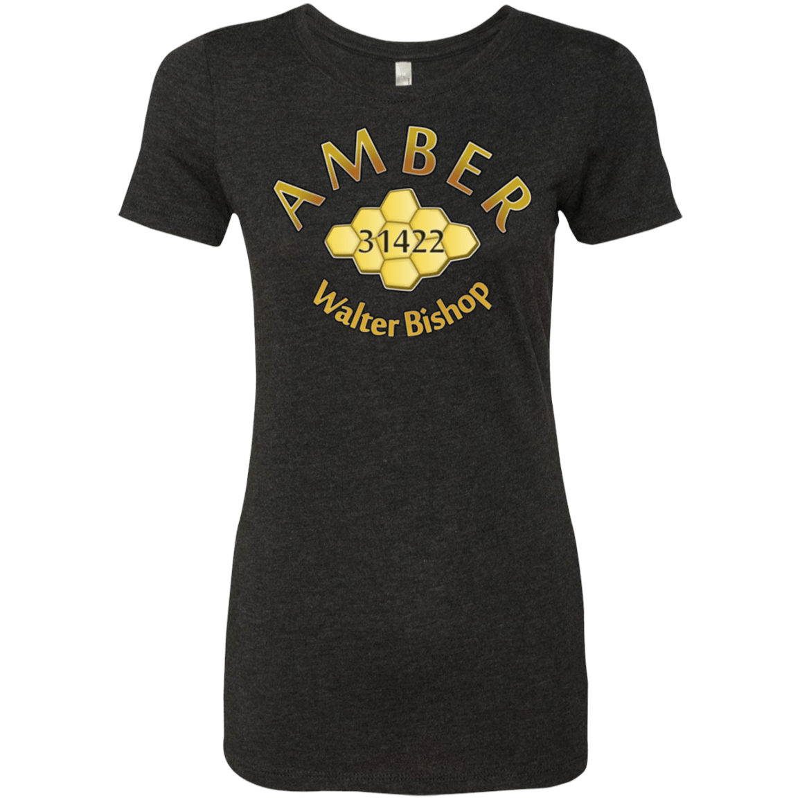 T-Shirts Vintage Black / Small Amber Women's Triblend T-Shirt
