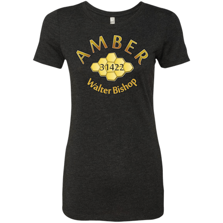 T-Shirts Vintage Black / Small Amber Women's Triblend T-Shirt