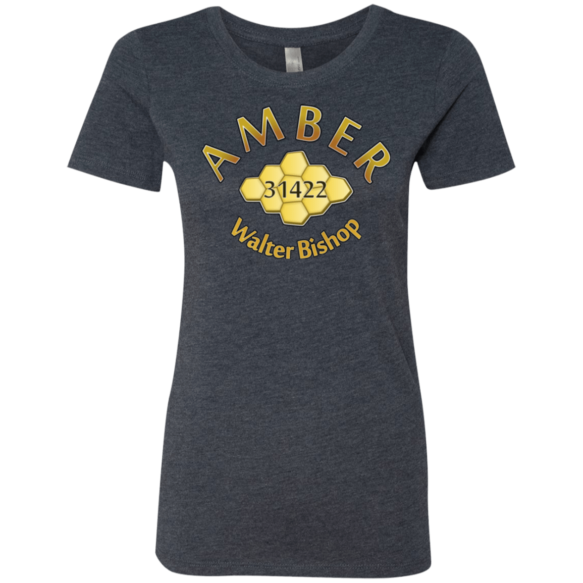 T-Shirts Vintage Navy / Small Amber Women's Triblend T-Shirt