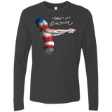 T-Shirts Heavy Metal / S America Men's Premium Long Sleeve