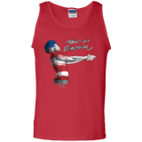 T-Shirts Red / S America Men's Tank Top