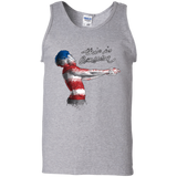 T-Shirts Sport Grey / S America Men's Tank Top