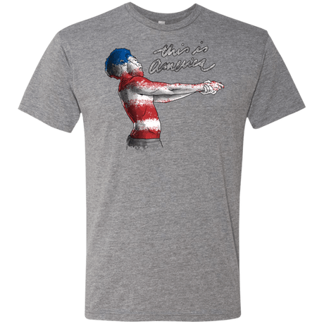 T-Shirts Premium Heather / S America Men's Triblend T-Shirt