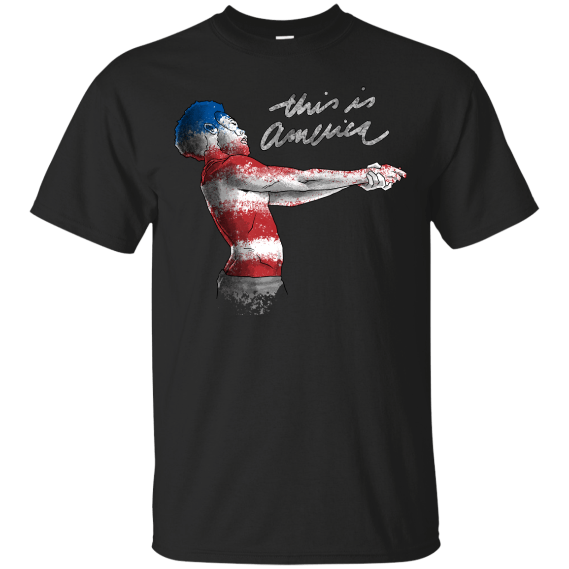 T-Shirts Black / S America T-Shirt