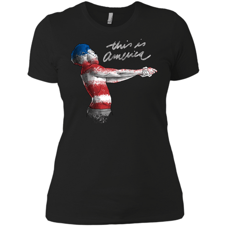 T-Shirts Black / X-Small America Women's Premium T-Shirt