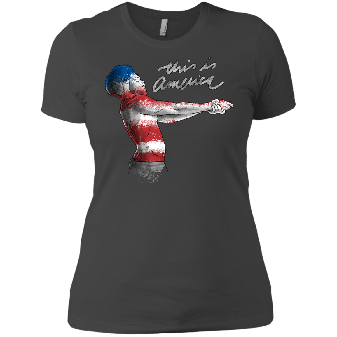 T-Shirts Heavy Metal / X-Small America Women's Premium T-Shirt