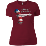 T-Shirts Scarlet / X-Small America Women's Premium T-Shirt