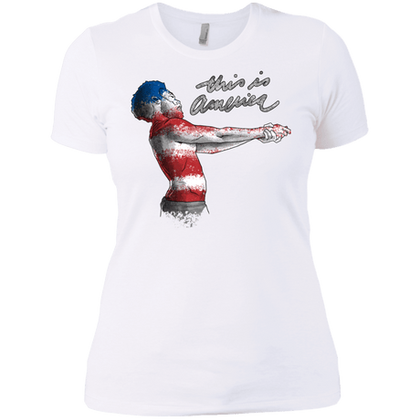 T-Shirts White / X-Small America Women's Premium T-Shirt