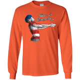 T-Shirts Orange / YS America Youth Long Sleeve T-Shirt