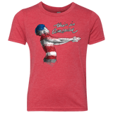 T-Shirts Vintage Red / YXS America Youth Triblend T-Shirt