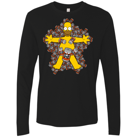 T-Shirts Black / Small American Duff Men's Premium Long Sleeve