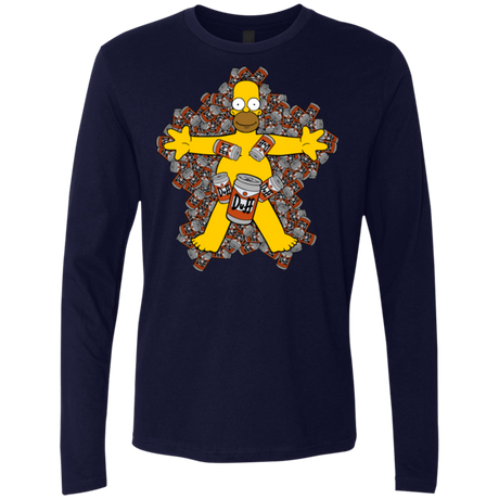 T-Shirts Midnight Navy / Small American Duff Men's Premium Long Sleeve