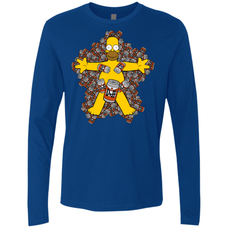 T-Shirts Royal / Small American Duff Men's Premium Long Sleeve