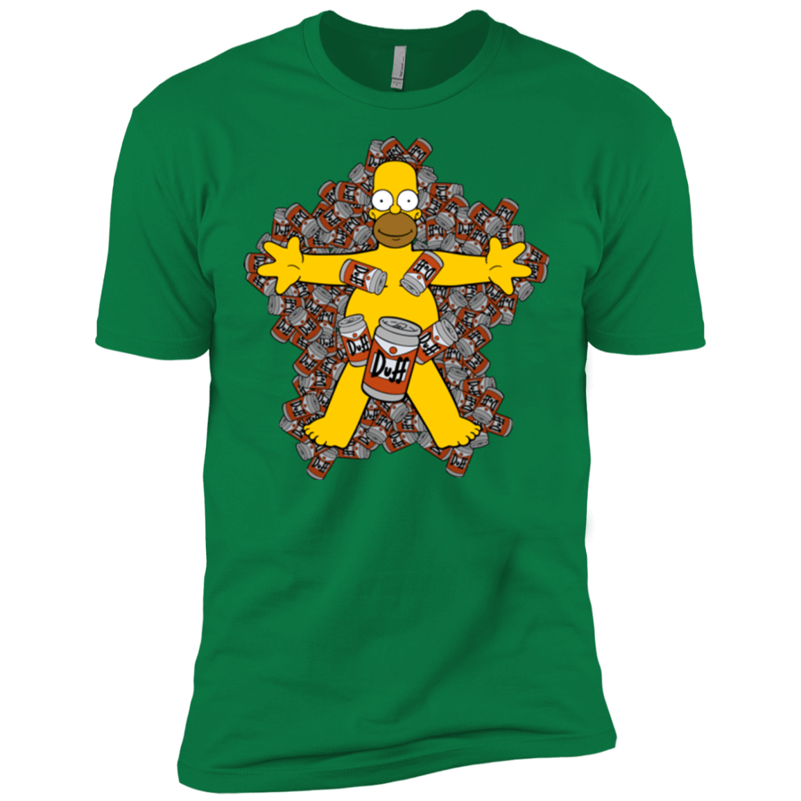 T-Shirts Kelly Green / X-Small American Duff Men's Premium T-Shirt