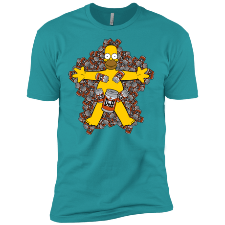 T-Shirts Tahiti Blue / X-Small American Duff Men's Premium T-Shirt