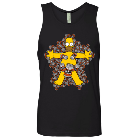 T-Shirts Black / Small American Duff Men's Premium Tank Top