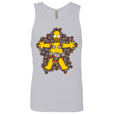 T-Shirts Heather Grey / Small American Duff Men's Premium Tank Top