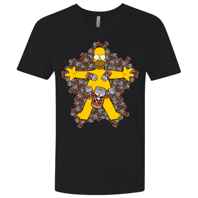 T-Shirts Black / X-Small American Duff Men's Premium V-Neck