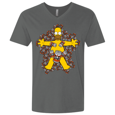 T-Shirts Heavy Metal / X-Small American Duff Men's Premium V-Neck