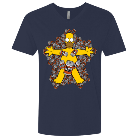 T-Shirts Midnight Navy / X-Small American Duff Men's Premium V-Neck