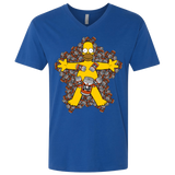 T-Shirts Royal / X-Small American Duff Men's Premium V-Neck