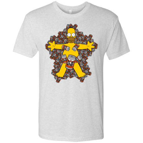 T-Shirts Heather White / Small American Duff Men's Triblend T-Shirt