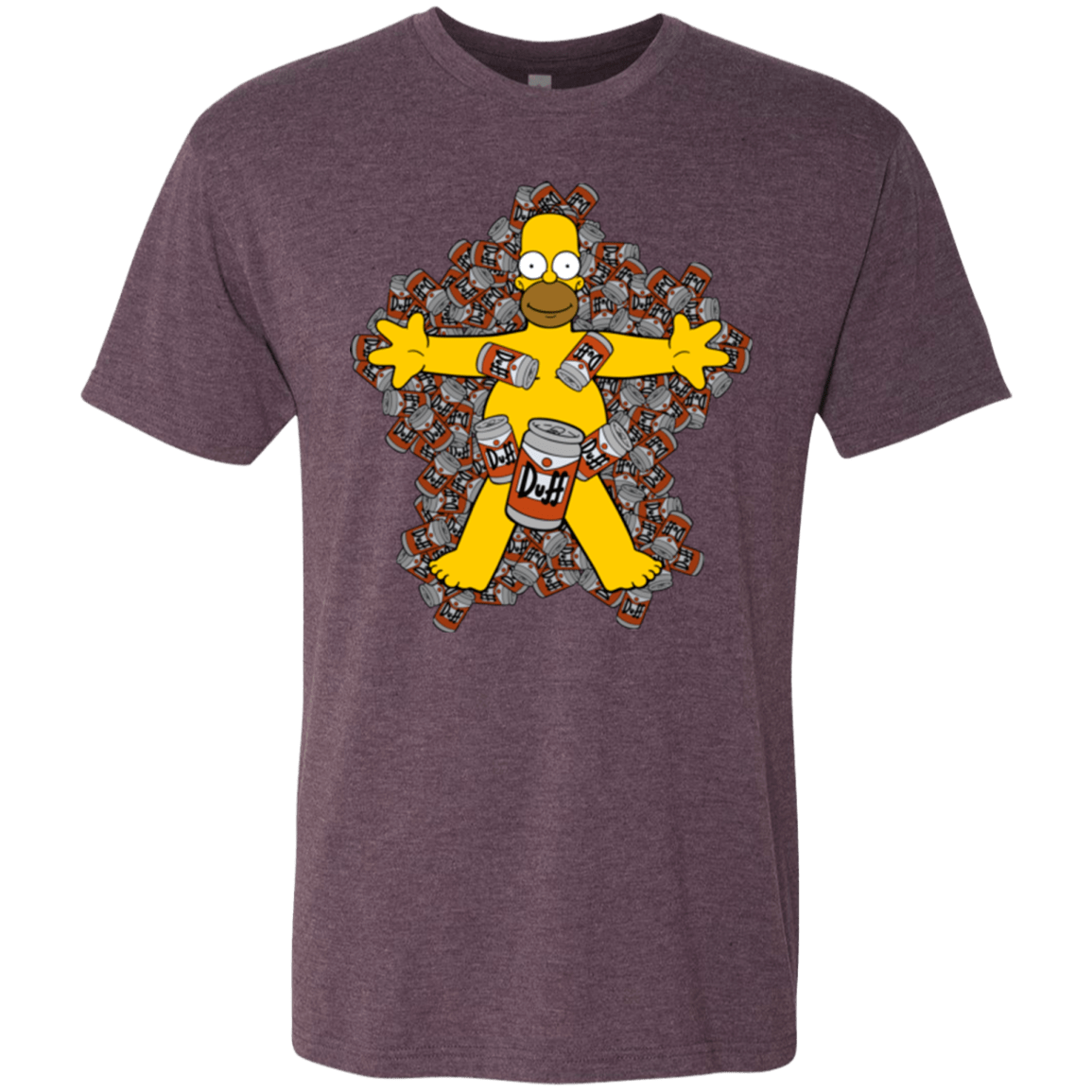 T-Shirts Vintage Purple / Small American Duff Men's Triblend T-Shirt
