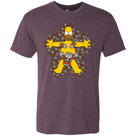 T-Shirts Vintage Purple / Small American Duff Men's Triblend T-Shirt