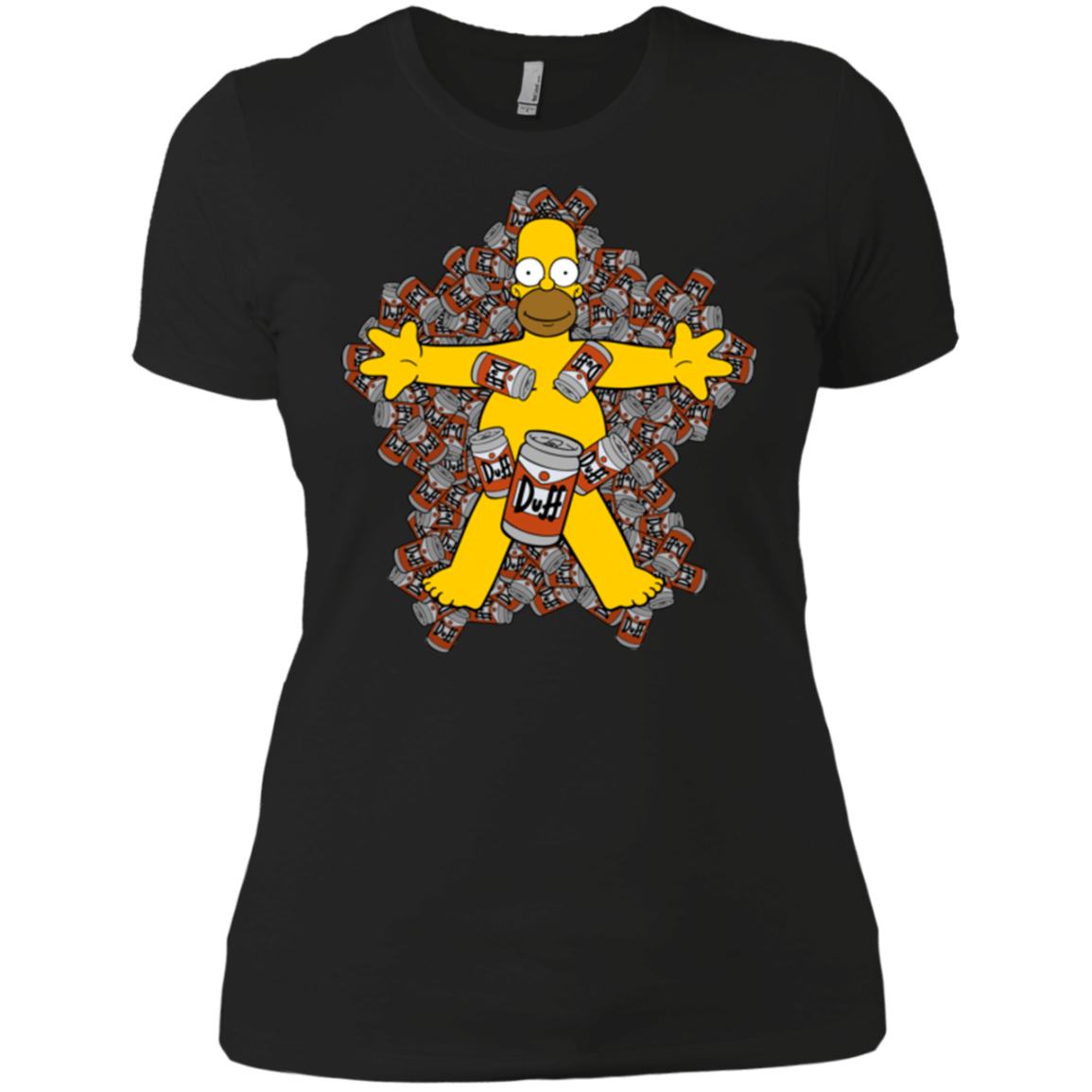 T-Shirts Black / X-Small American Duff Women's Premium T-Shirt