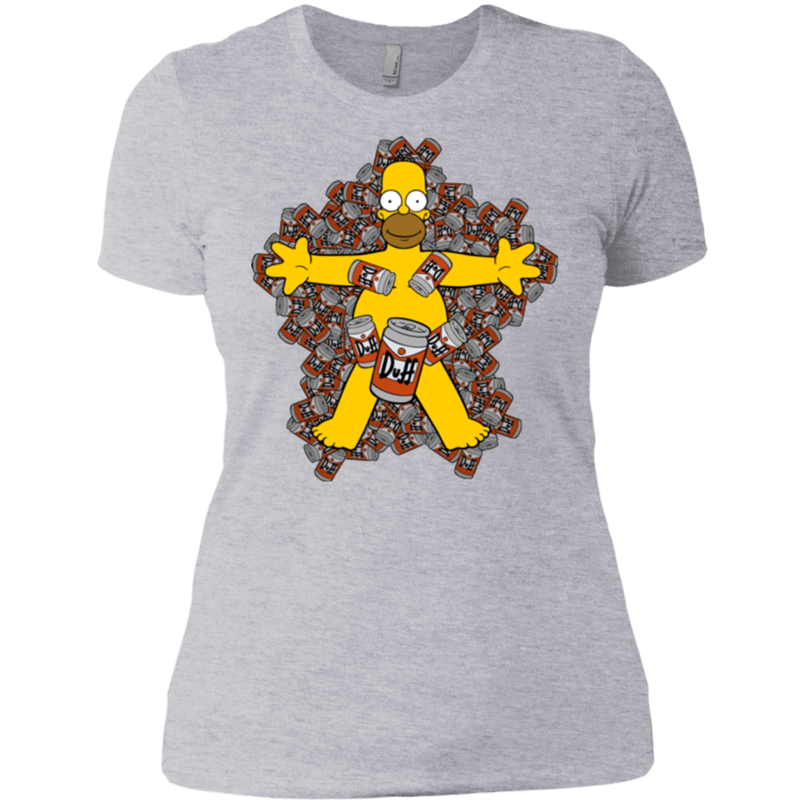 T-Shirts Heather Grey / X-Small American Duff Women's Premium T-Shirt