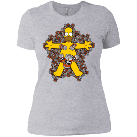 T-Shirts Heather Grey / X-Small American Duff Women's Premium T-Shirt